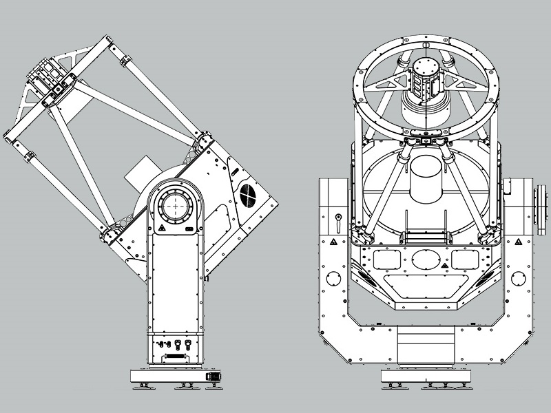 The AZ2000 2 Meter Optical Telescope from Astrosysteme Austria